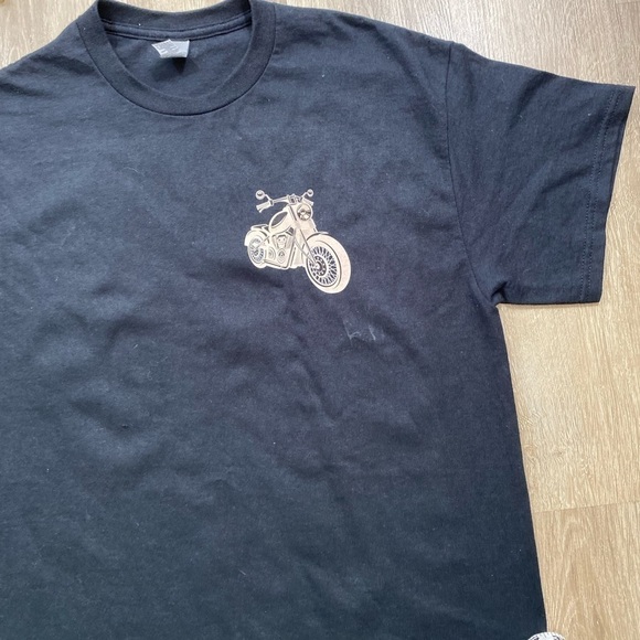 Sons of Anarchy Black Graphic T-Shirt Size L - Picture 5 of 7